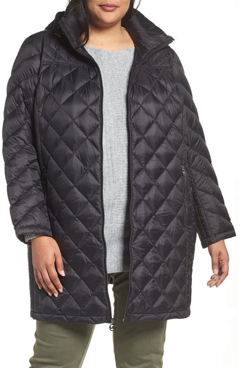 michael kors coat with no sleeves|Michael Kors packable down jacket.